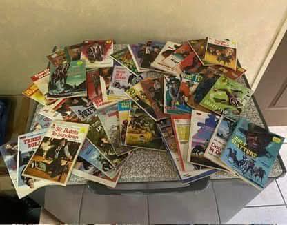 Large collection of vintage softcover comics
