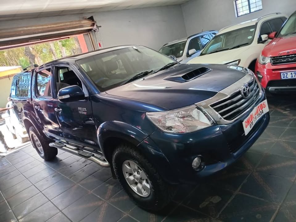 2006 Toyota Hilux 3.0 D-4D Raider 4x2 Double Cab Canopy, Manual, Diesel, Blue 110000km
