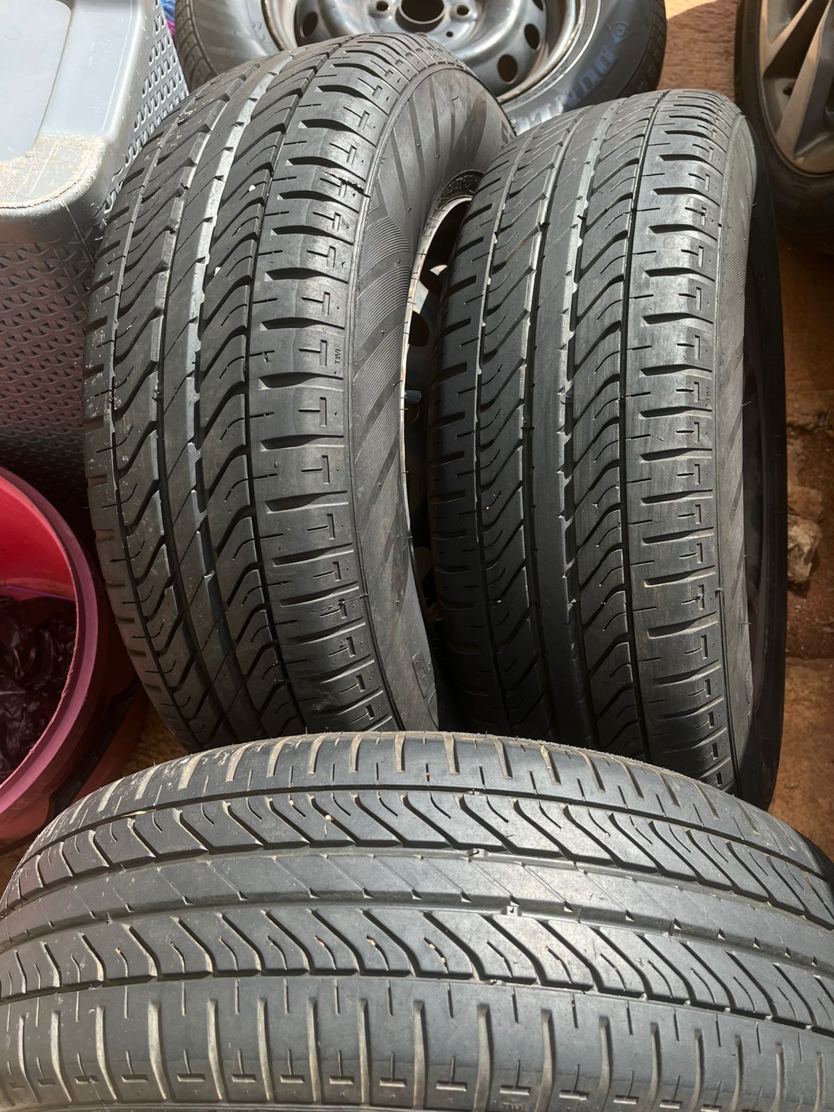 Tyres and steel rims - Private Seller Tyres and steel rims - Private Seller