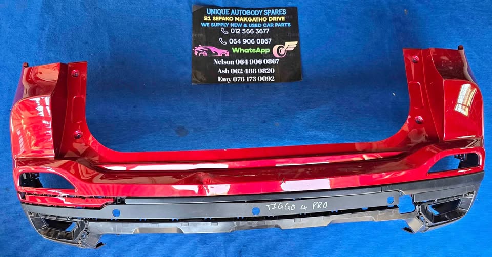 Chery Tiggo 4 Pro Rear Bumper With Spoiler Chery Tiggo 4 Pro Rear Bumper With Spoiler