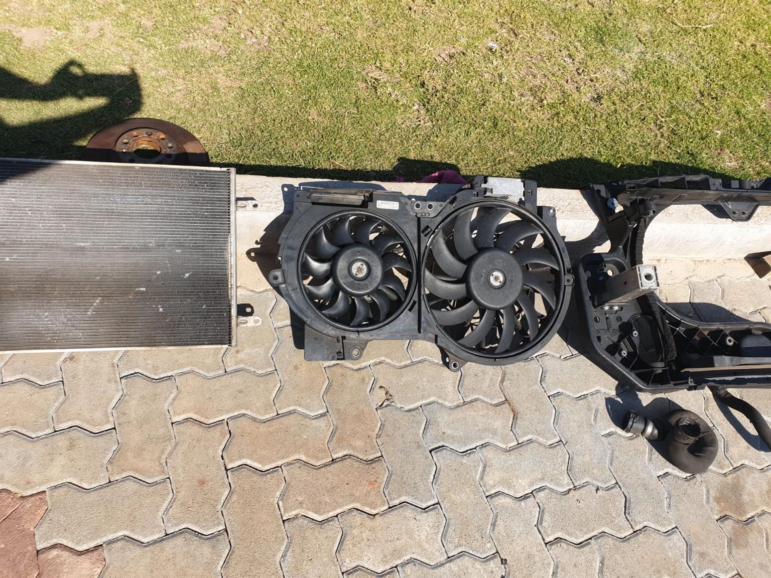 Radiator/Condenser/Fans/Cradle For 2006 Audi A6 C6 3.2 FSI - Private Seller