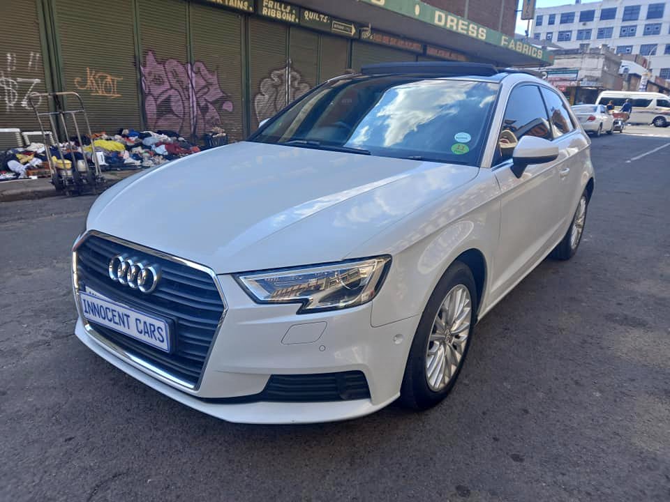 2017 AUDI A3 3DOOR SPORT BACK 1.0 TFSI AUTOMATIC PETROL, MILEAGE 129000KM, COLOUR WHITE 2017 AUDI A3 3DOOR SPORT BACK 1.0 TFSI AUTOMATIC PETROL, MILEAGE 129000KM, COLOUR WHITE