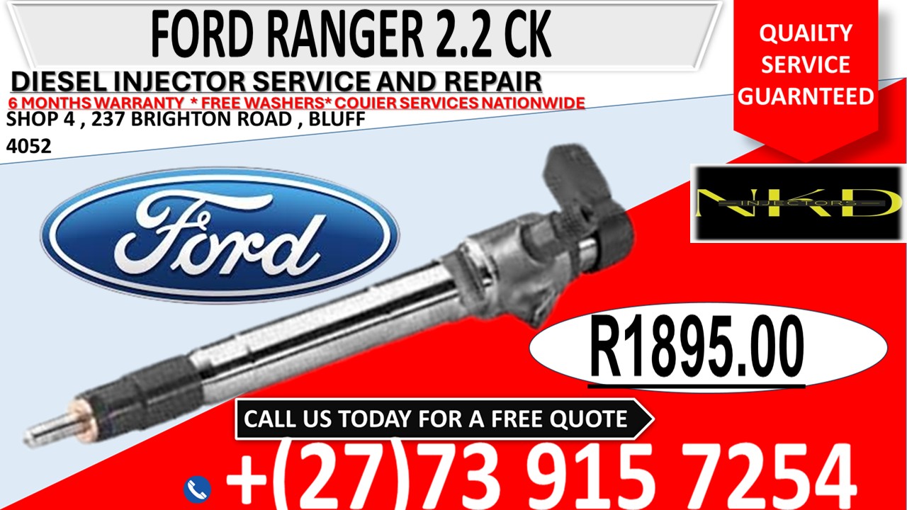 CK FORD RANGER 2.2L INJECTORS NATONWIDE SERVICES KZN - Private Seller CK FORD RANGER 2.2L INJECTORS NATONWIDE SERVICES KZN - Private Seller