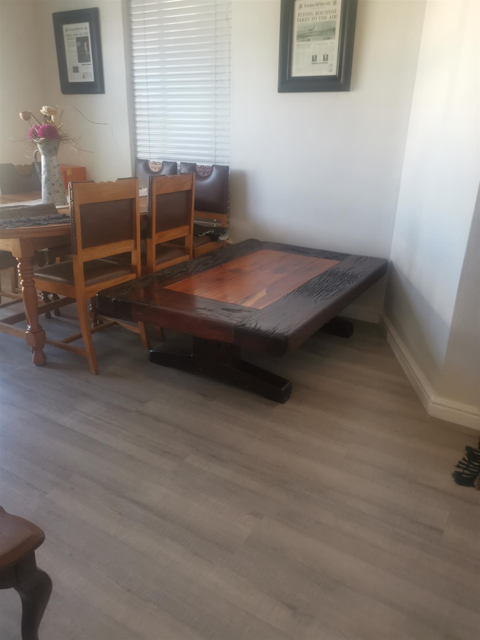Sleeper wood coffee table Sleeper wood coffee table