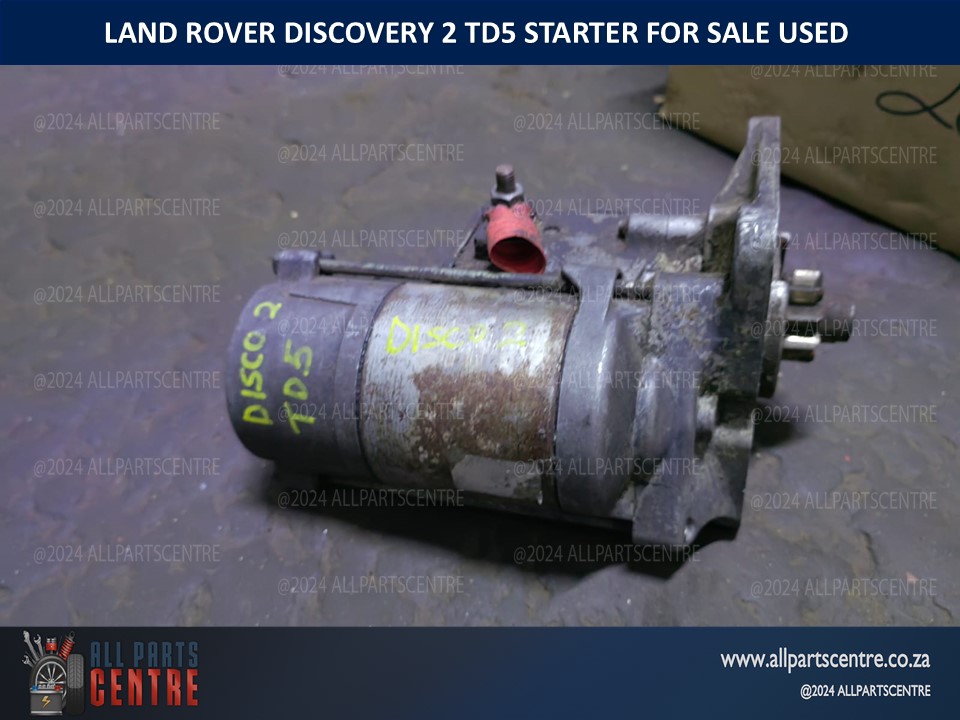 Land Rover Discovery 2 TD5 starter for sale used