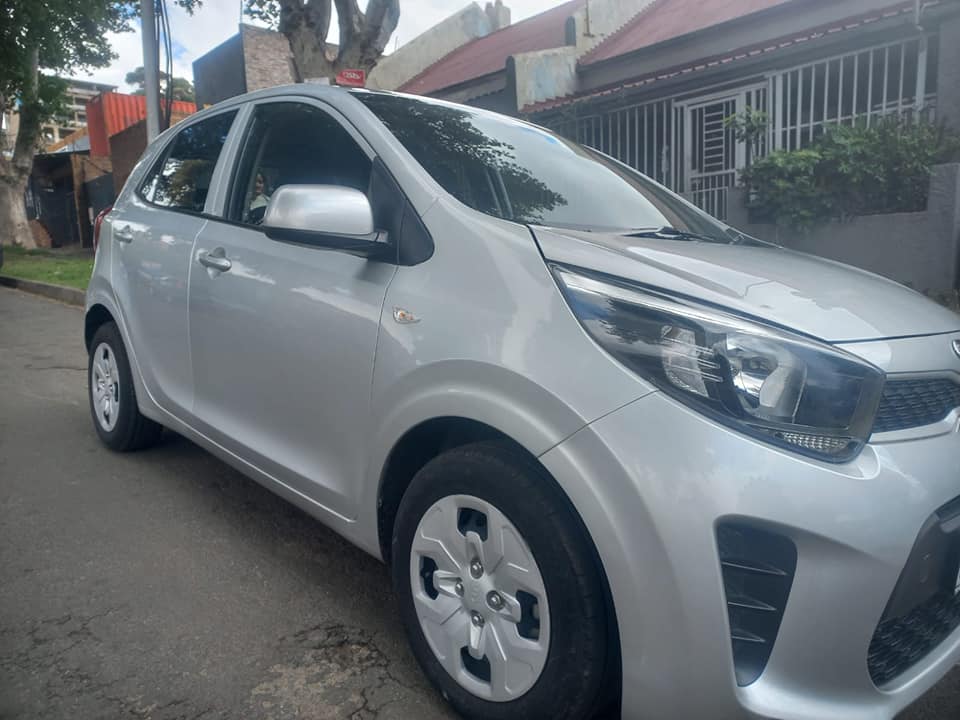 2021 KIA PICANTO 1.0 PETROL, MANUAL, SILVER COLOR, MILEAGE 64000KMS, SERVICE BOOK,