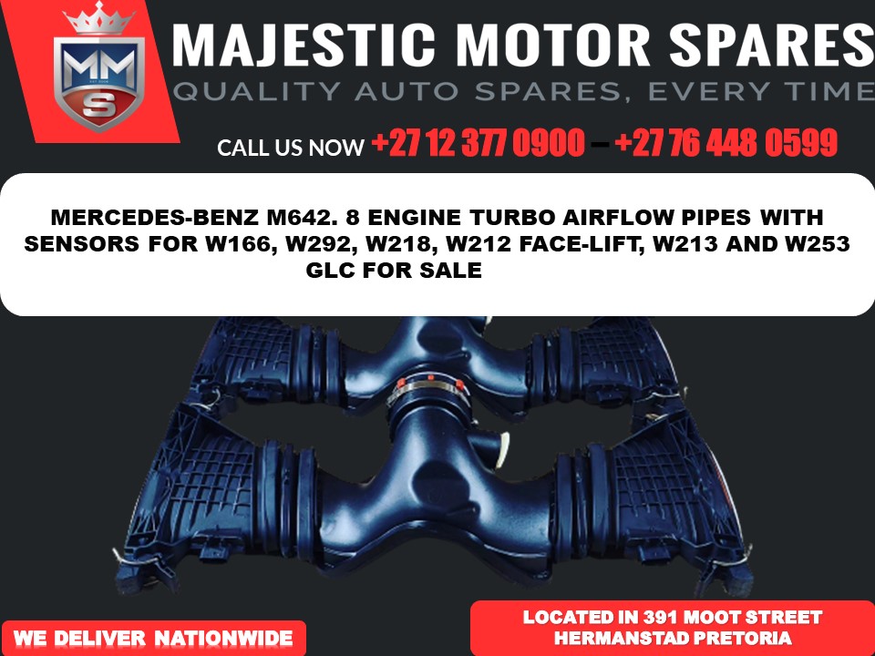 Mercedes Benz M642.8 engine airflow pipe and sensor for sale new - Private Seller Mercedes Benz M642.8 engine airflow pipe and sensor for sale new - Private Seller