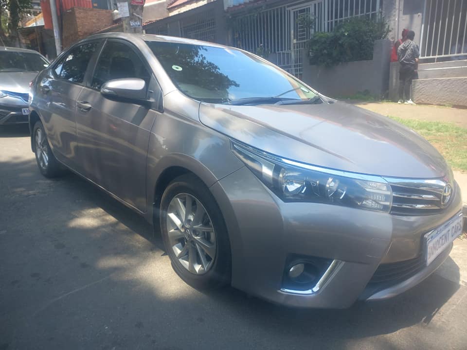 2014 TOYOTA COROLLA PRESTIGE 1.6 PETROL, MANUAL, GREY COLOR, MILEAGE