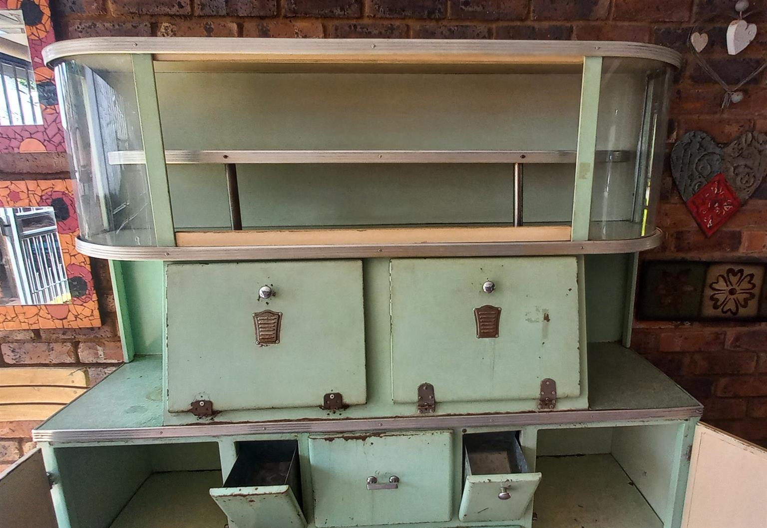 Antique/Vintage steel kitchen cabinet