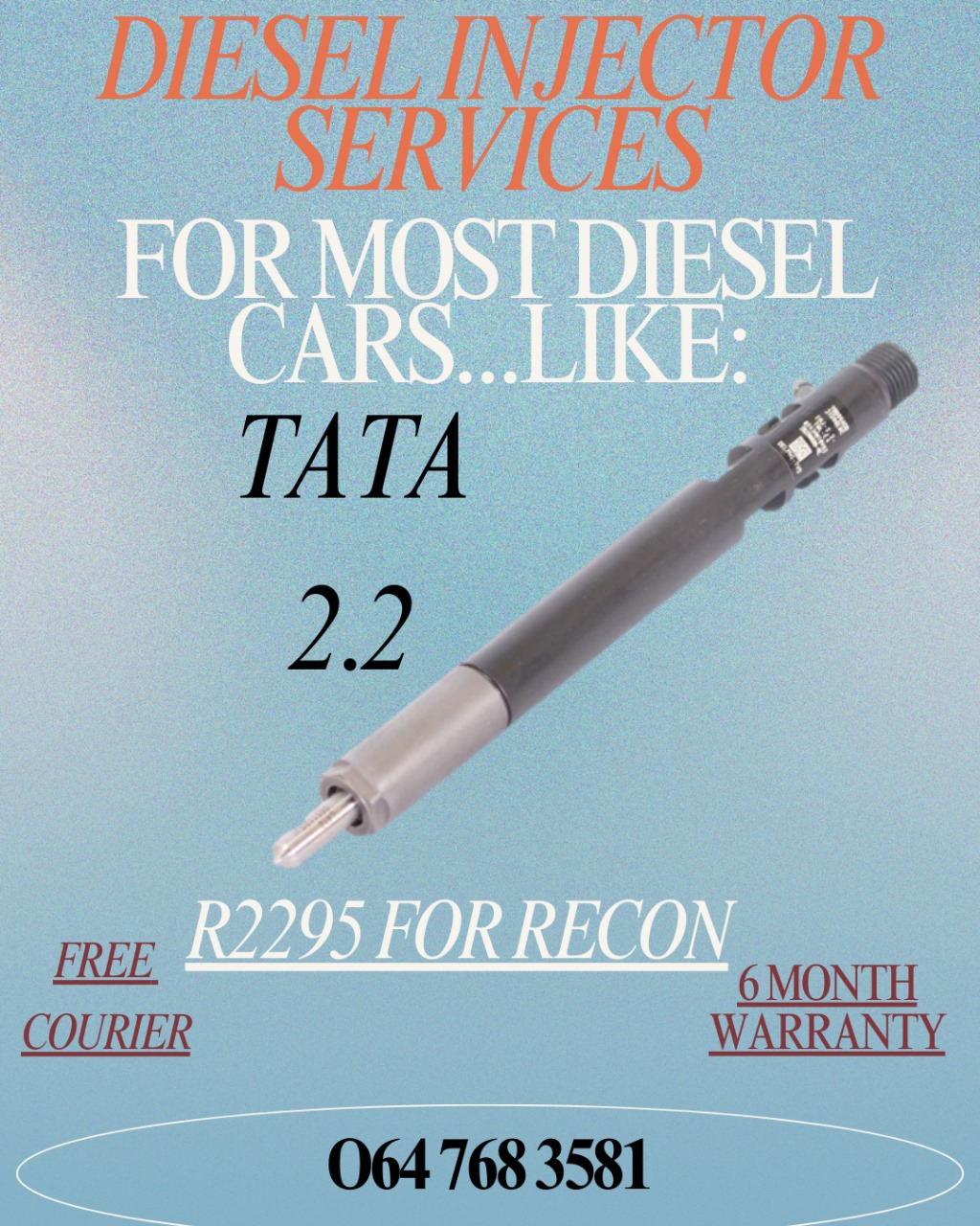 Diesel injector services