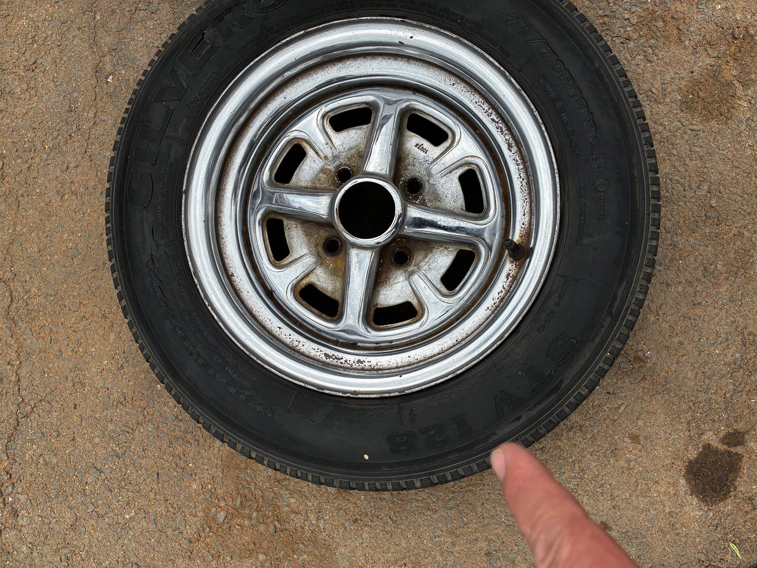 Ford Rostyle wheel Rim Chrome. - Private Seller