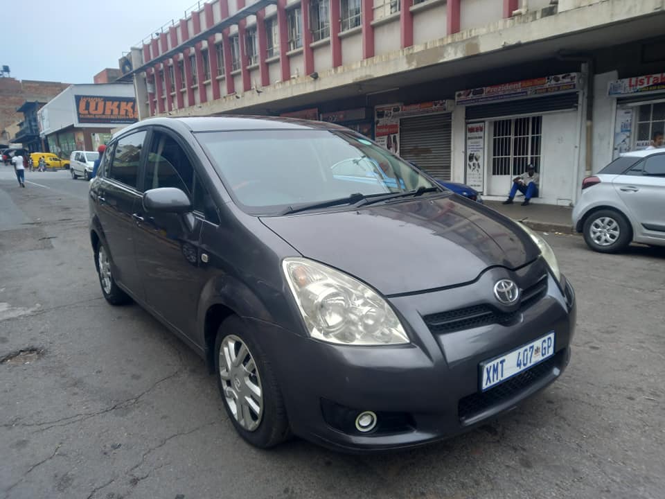 2007 TOYOTA VERSO 1.6 PETROL, MANUAL TRANSMISSION, GREY COLOUR, MILEAGE 115000KM