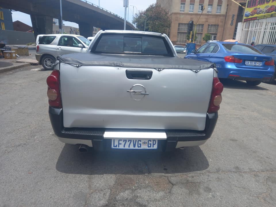 2009 OPEL CORSA BAKKIE 1.4 PETROL, MANUAL, 103000KM, SILVER IN COLOR,