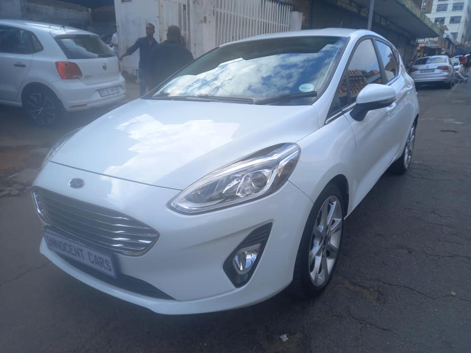 2021 FORD FIESTA 1.0 PETROL, TITANIUM, AUTOMATIC, WHITE COLOUR, 25000KM