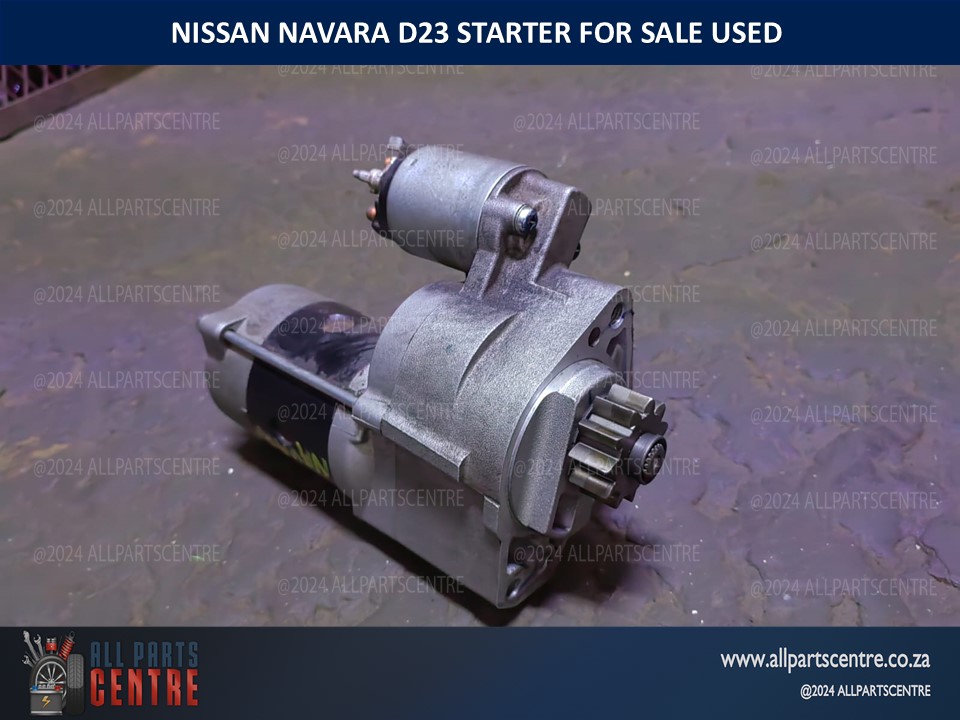 Nissan Navara D23 starter for sale used - Private Seller