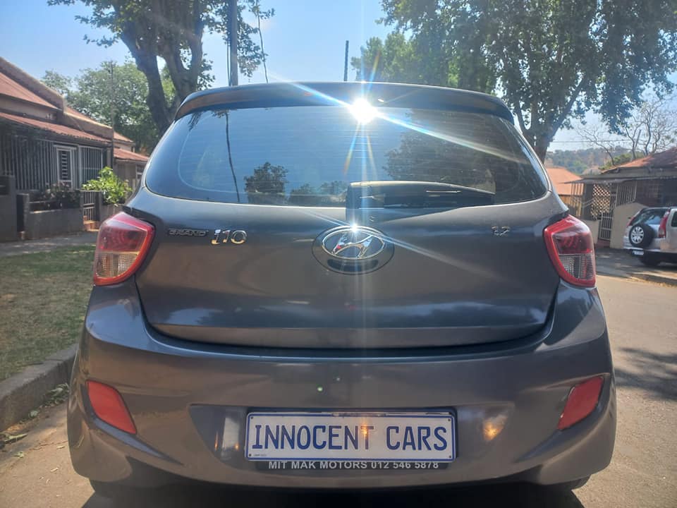 2015 HYUNDAI i10 GRAND 1.2 PETROL, MANUAL GREY COLOR, MILEAGE 91000KMS