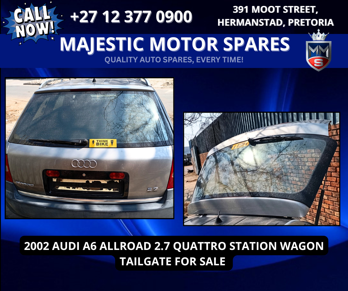 2002 Audi A6 Allroad 2.7 Quattro Tailgate – Excellent Condition - Private Seller