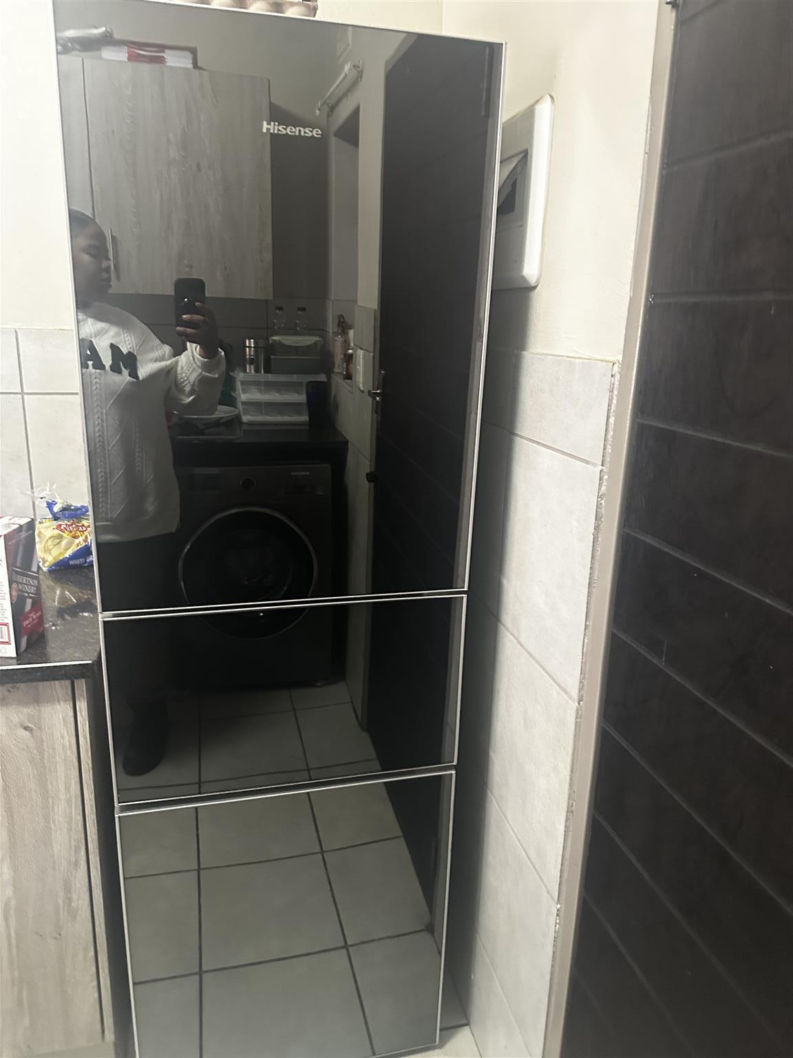 Mirror fridge shop for sale