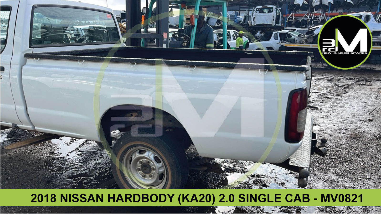 2018 NISSAN HARDBODY (KA20) 2.0 SINGLE CAB (STRIPPING FOR PARTS) - MV0821 - Private Seller 2018 NISSAN HARDBODY (KA20) 2.0 SINGLE CAB (STRIPPING FOR PARTS) - MV0821 - Private Seller