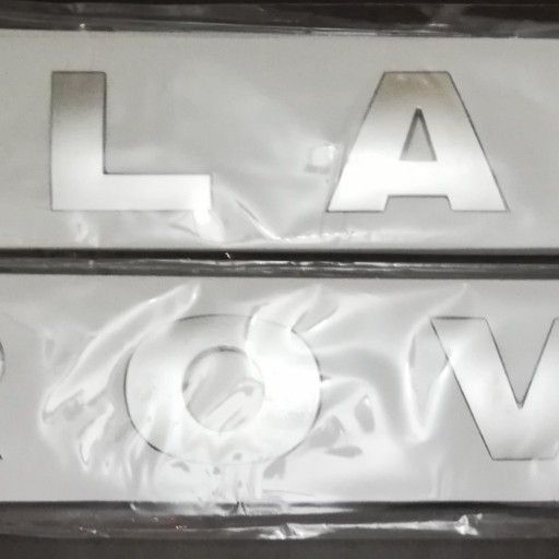 Land Rover 3D bonnet letter sets - Private Seller Land Rover 3D bonnet letter sets - Private Seller