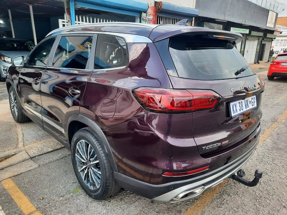 2022 Cherry Tiggo 8pro 1.6 290T Automatic Seven seater Spare key Service book and Reserve Camera