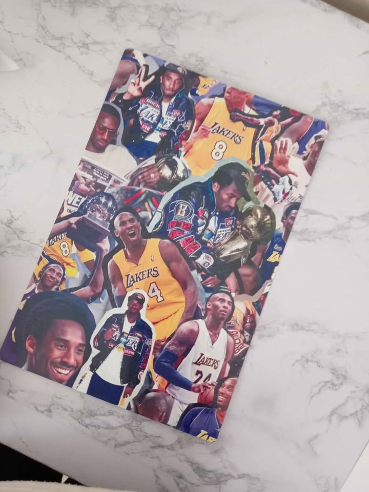 Kobe Bryant Aluminum Print (20cm x 30cm) – Customizable