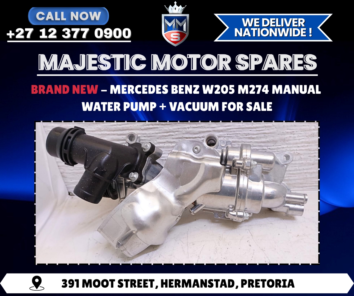 メル20510 New Brand New Mercedes W205 M274 Engine Manual Water Pump + Vacuum