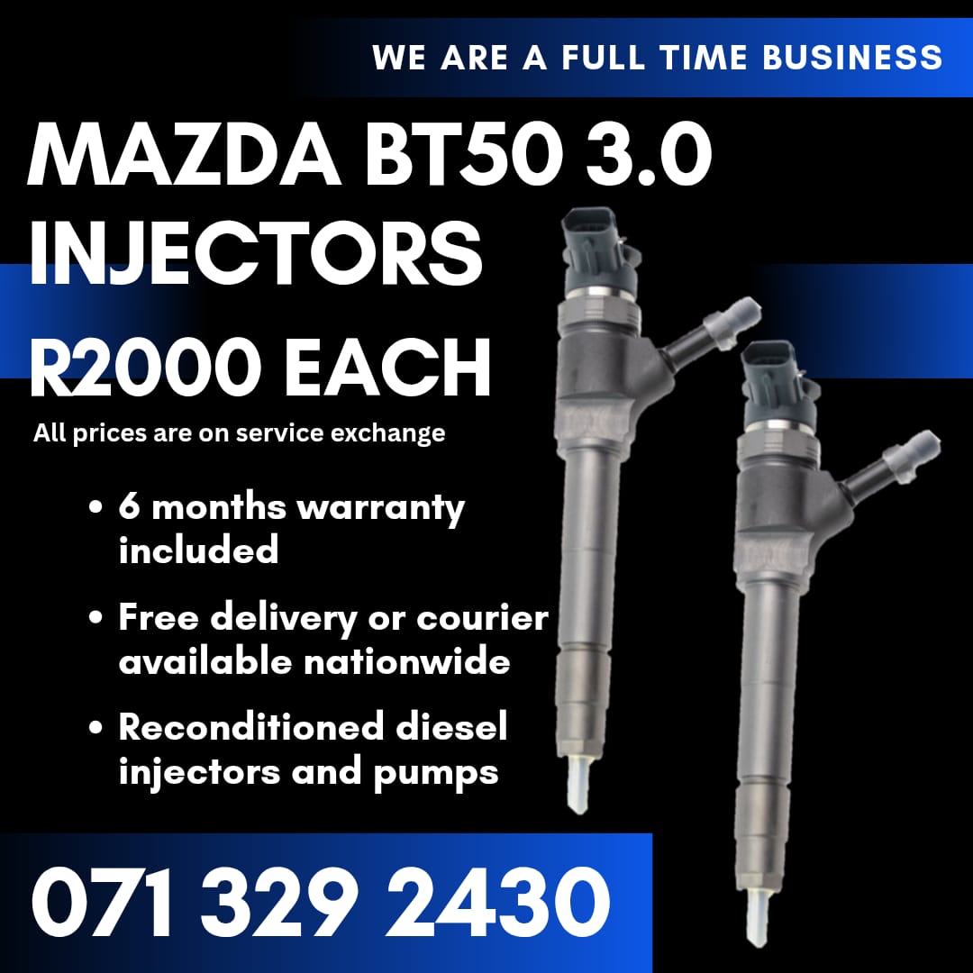 MAZDA BT50 3.0 INJECTORS FOR SALE WITH WARRANTY - Private Seller MAZDA BT50 3.0 INJECTORS FOR SALE WITH WARRANTY - Private Seller