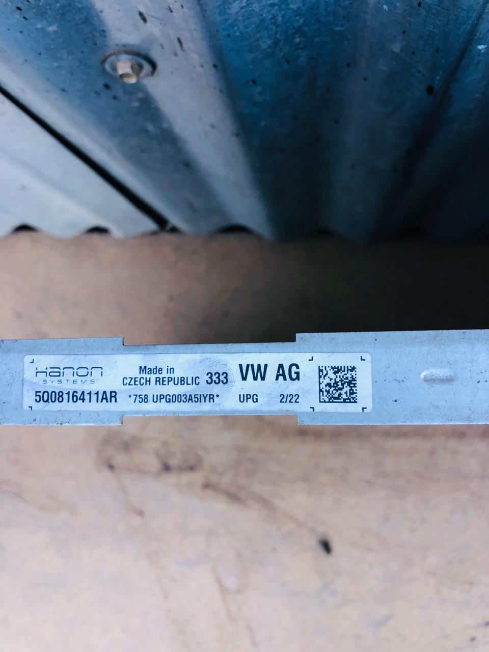 VW Golf MK7 and Audi Q3 AC condenser - Private Seller