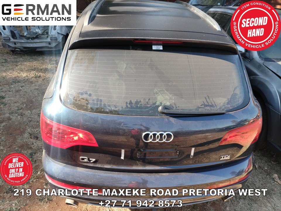 Audi Q7 3.0 tdi quattro facelift tailgate for sale – used - Private Seller