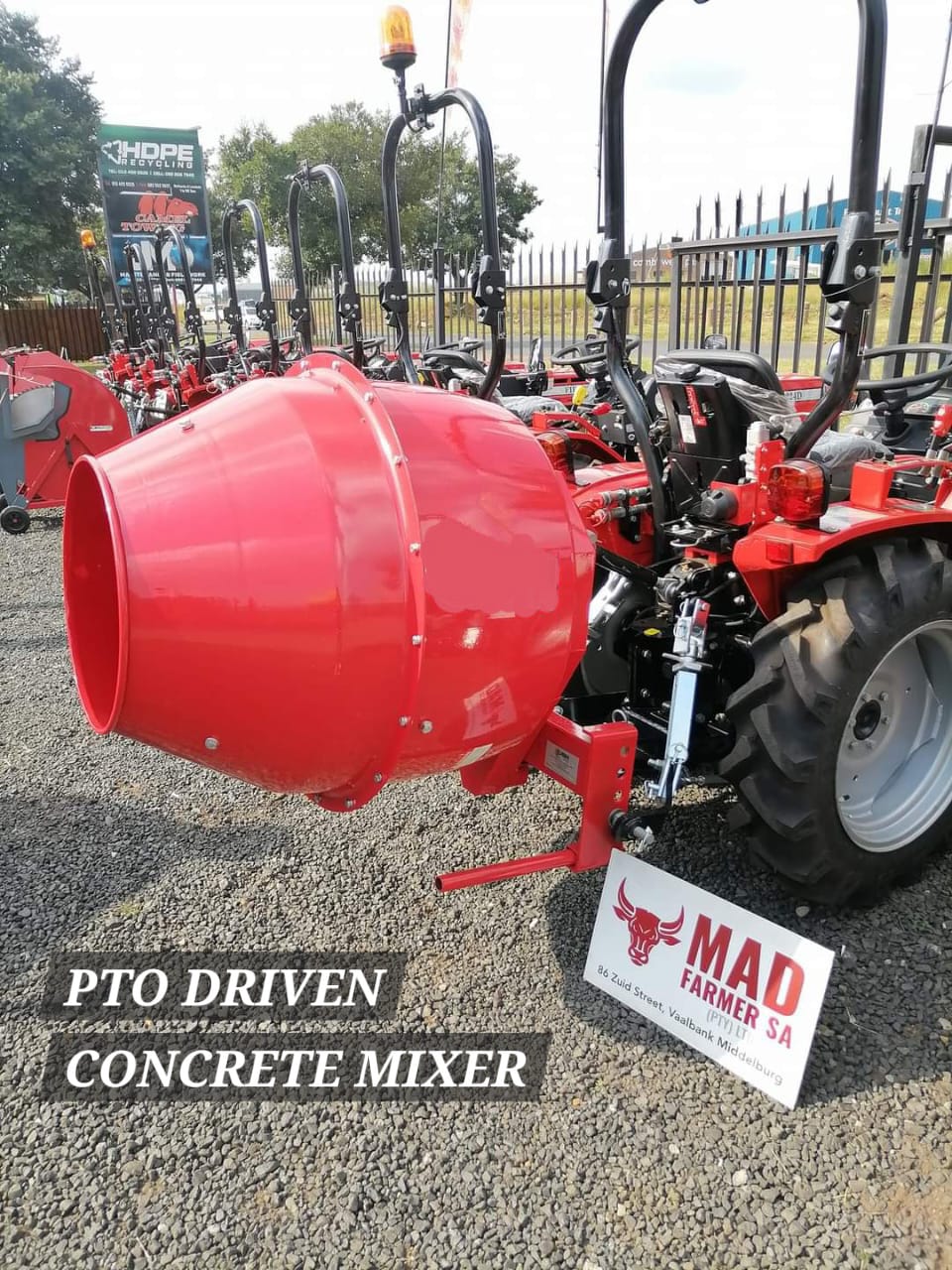 PTO DRIVEN CONCRETE MIXERS Junk Mail