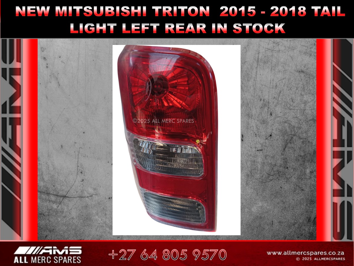 NEW MITSUBISHI TRITON 2015 – 2018 LEFT REAR TAIL LIGHT - Private Seller NEW MITSUBISHI TRITON 2015 – 2018 LEFT REAR TAIL LIGHT - Private Seller