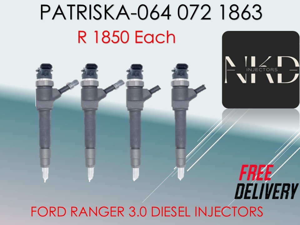 FORD RANGER 3,0 DIESEL INJECTORS FOR SALE - Private Seller FORD RANGER 3,0 DIESEL INJECTORS FOR SALE - Private Seller