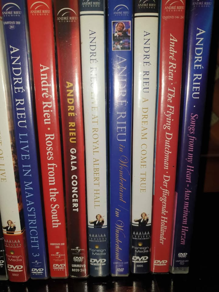 17 Andre Rieu  DVD  set .     C82