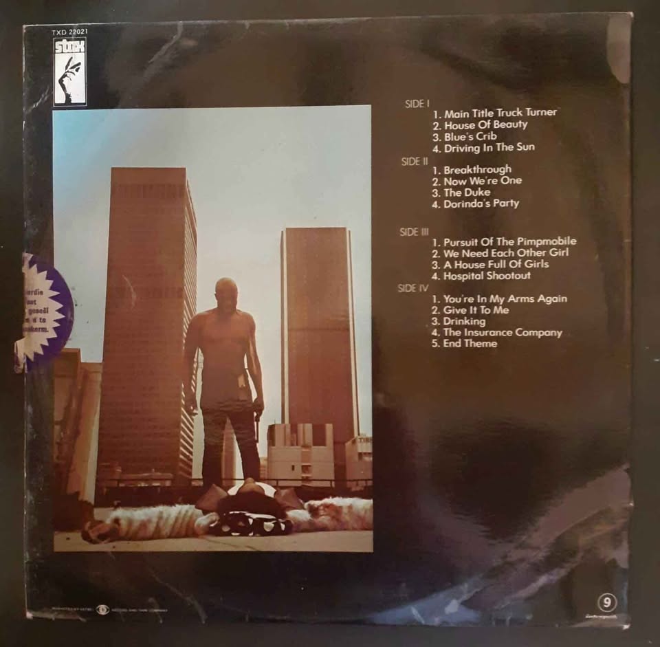Isaac Hayes - Truck Turner (Original Soundtrack) Double LP Record Set