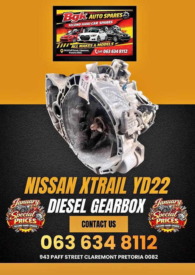 Nissan xtrail yd22 diesel gearbox - Private Seller Nissan xtrail yd22 diesel gearbox - Private Seller