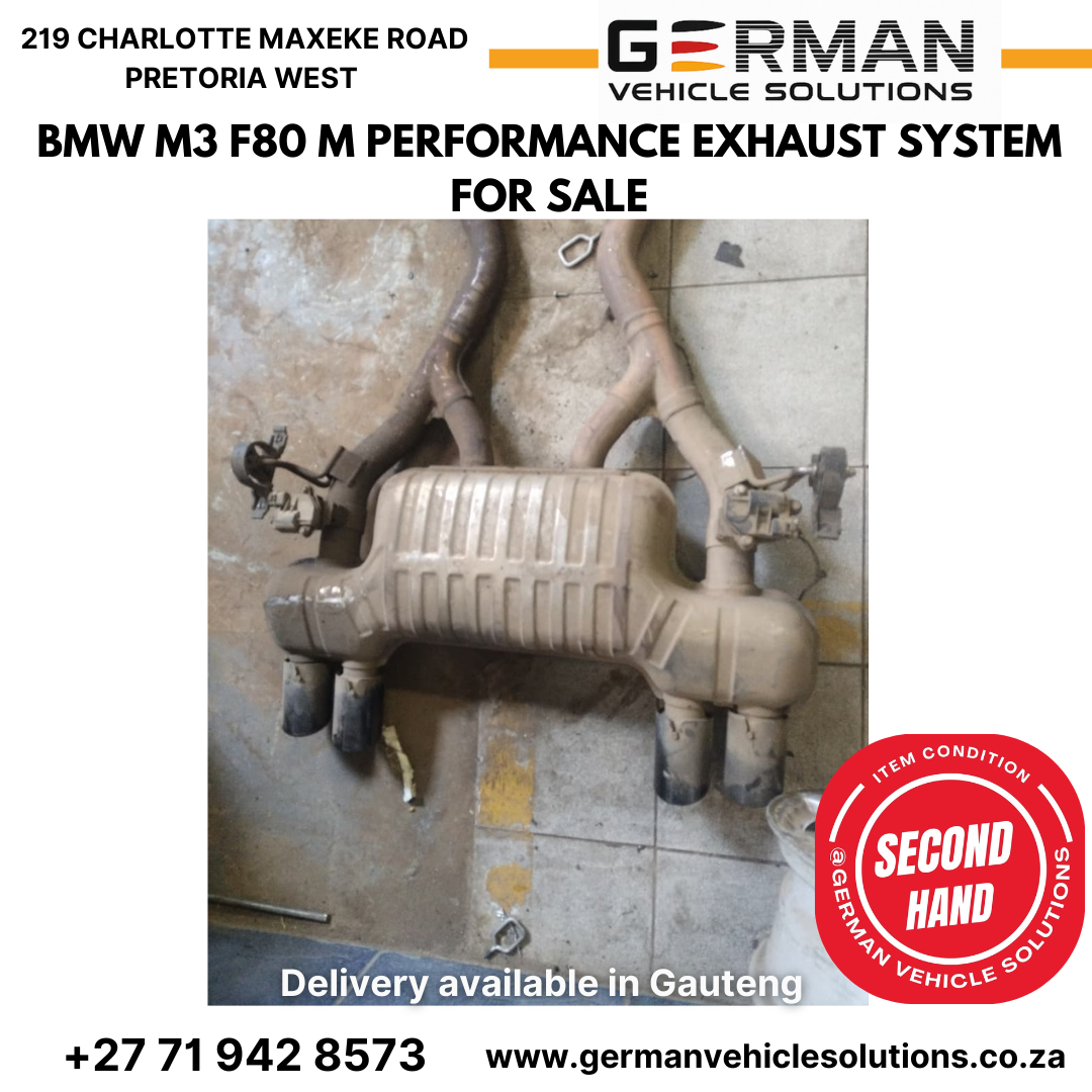 BMW M3 F80 exhaust system for sale used - Private Seller