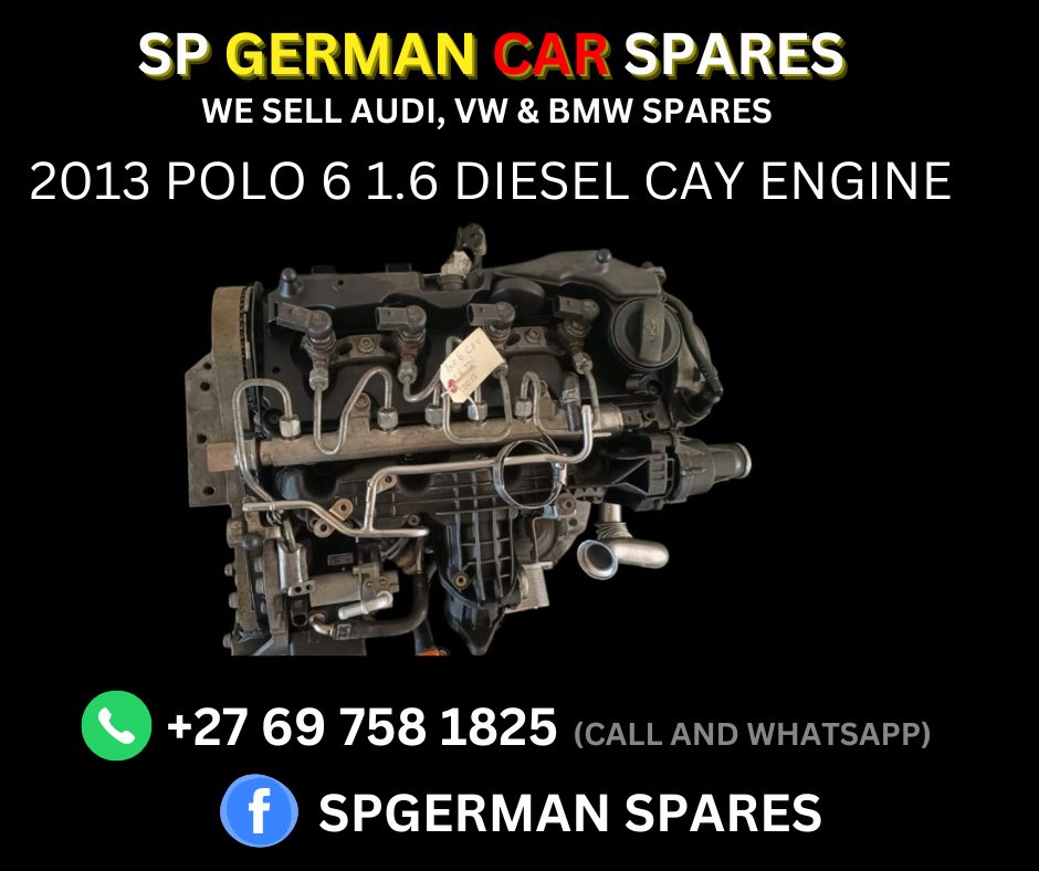 2013 POLO 6 1.6 DIESEL CAY ENGINE FOR SALE!!! - Private Seller