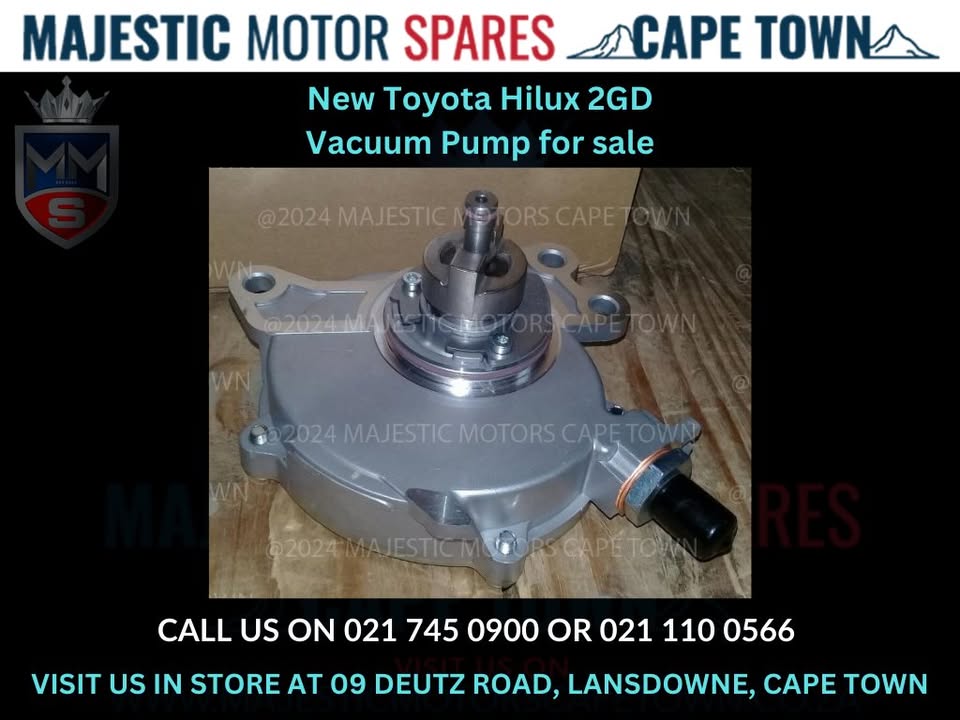 Toyota Hilux 2GD Vacuum Pump - Private Seller Toyota Hilux 2GD Vacuum Pump - Private Seller