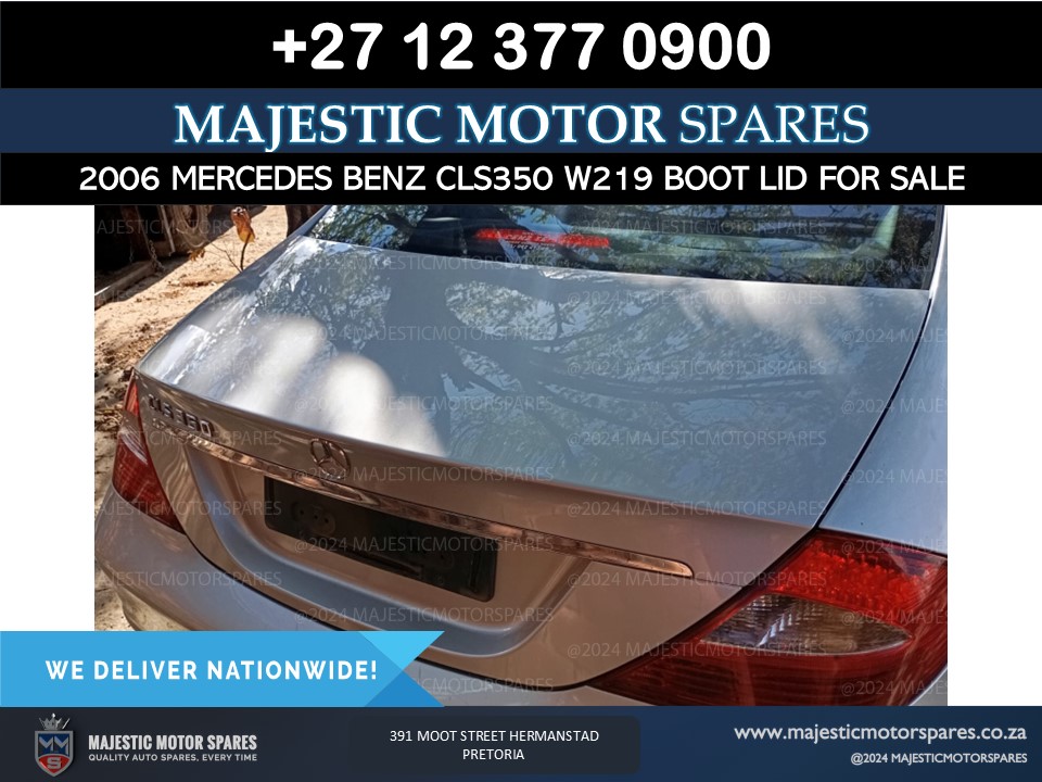 2006 Mercedes Benz CLS350 W219 Boot lid for Sale – Used - Private Seller