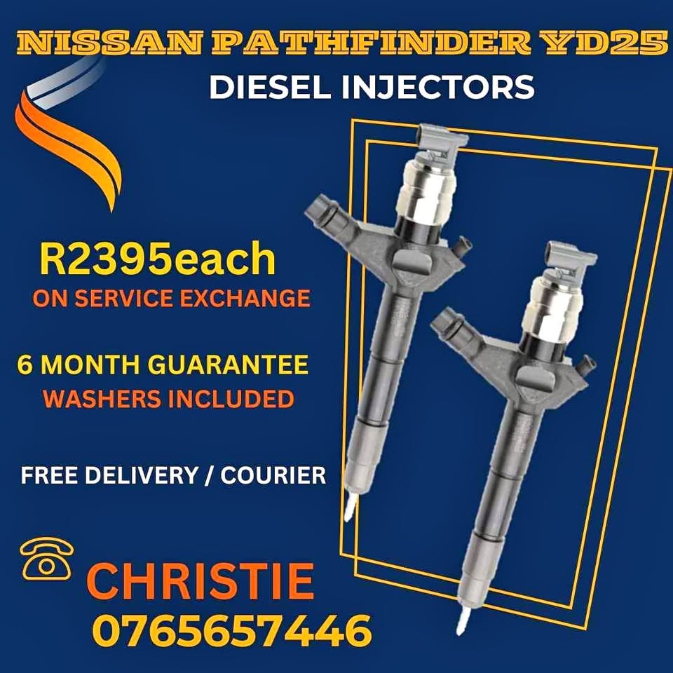 Nissan Pathfinder YD25 Diesel Injectors for sale - Private Seller Nissan Pathfinder YD25 Diesel Injectors for sale - Private Seller