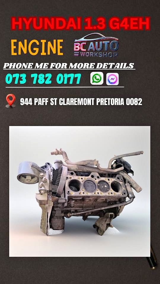 Hyundai 1.3 engine Call or WhatsApp me - Private Seller Hyundai 1.3 engine Call or WhatsApp me - Private Seller