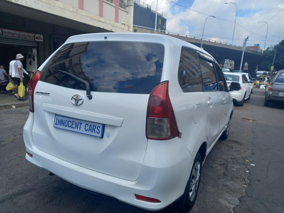 2014 TOYOTA AVANZA 1.5 PETROL, MANUAL TRANSMISSION, WHITE COLOUR
