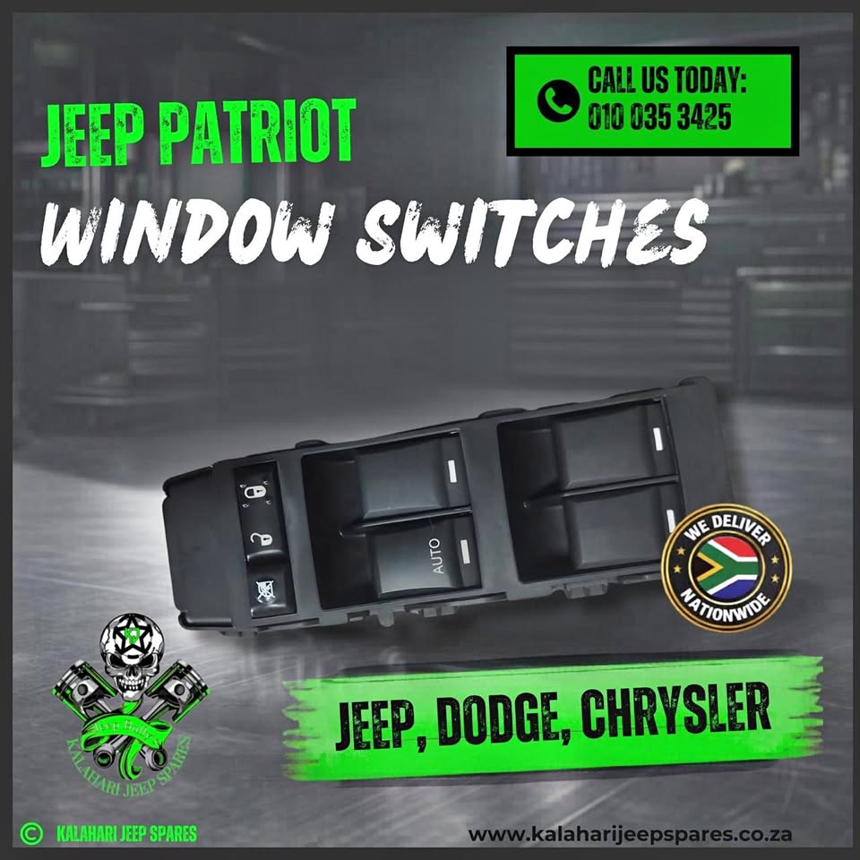 Driver Side Master Power Window Switch for Jeep Patriot, Compass & Dodge Caliber - Private Seller Driver Side Master Power Window Switch for Jeep Patriot, Compass & Dodge Caliber - Private Seller