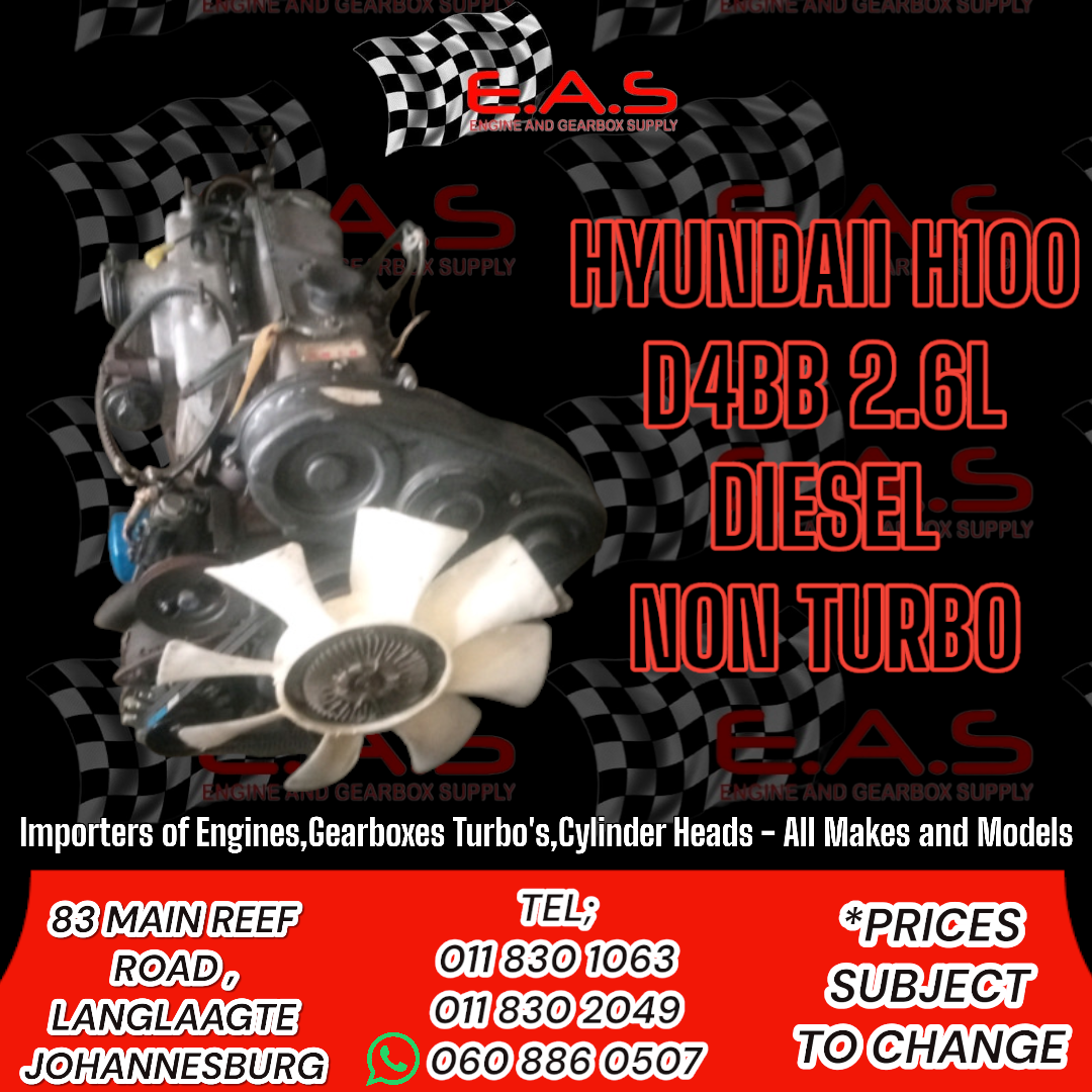 D4BB HYUNDAI H100 2.6D - Private Seller D4BB HYUNDAI H100 2.6D - Private Seller