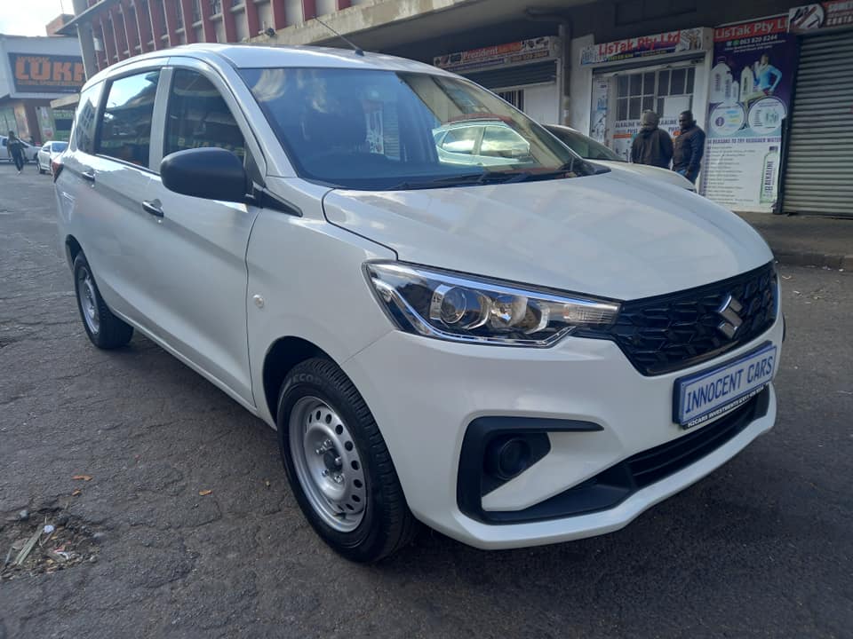 2023 SUZUKI ERTIGA 1.5 PETROL ENGINE, MANUAL, WHITE COLOR