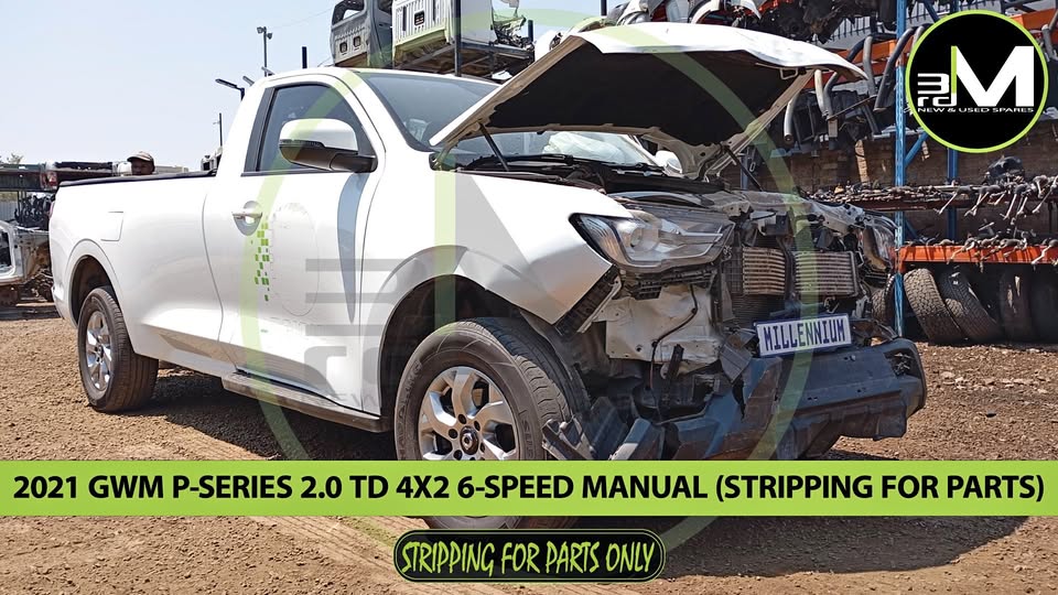 2021 GWM P-SERIES 2.0TD 4x4 6-SPEED M/T (STRIPPING FOR PARTS) - Private Seller 2021 GWM P-SERIES 2.0TD 4x4 6-SPEED M/T (STRIPPING FOR PARTS) - Private Seller