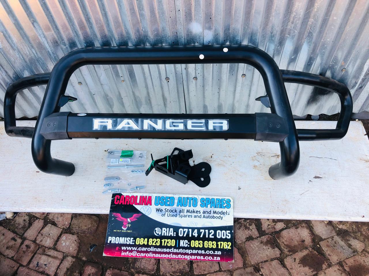 Ford Ranger T7 Matta black nudge bar with moulding trimming - Private Seller Ford Ranger T7 Matta black nudge bar with moulding trimming - Private Seller