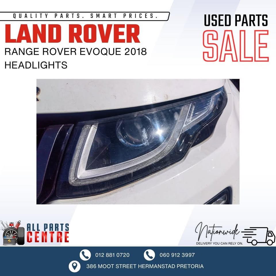 Land Rover Range Rover Evoque 2018 Headlights - Private Seller Land Rover Range Rover Evoque 2018 Headlights - Private Seller