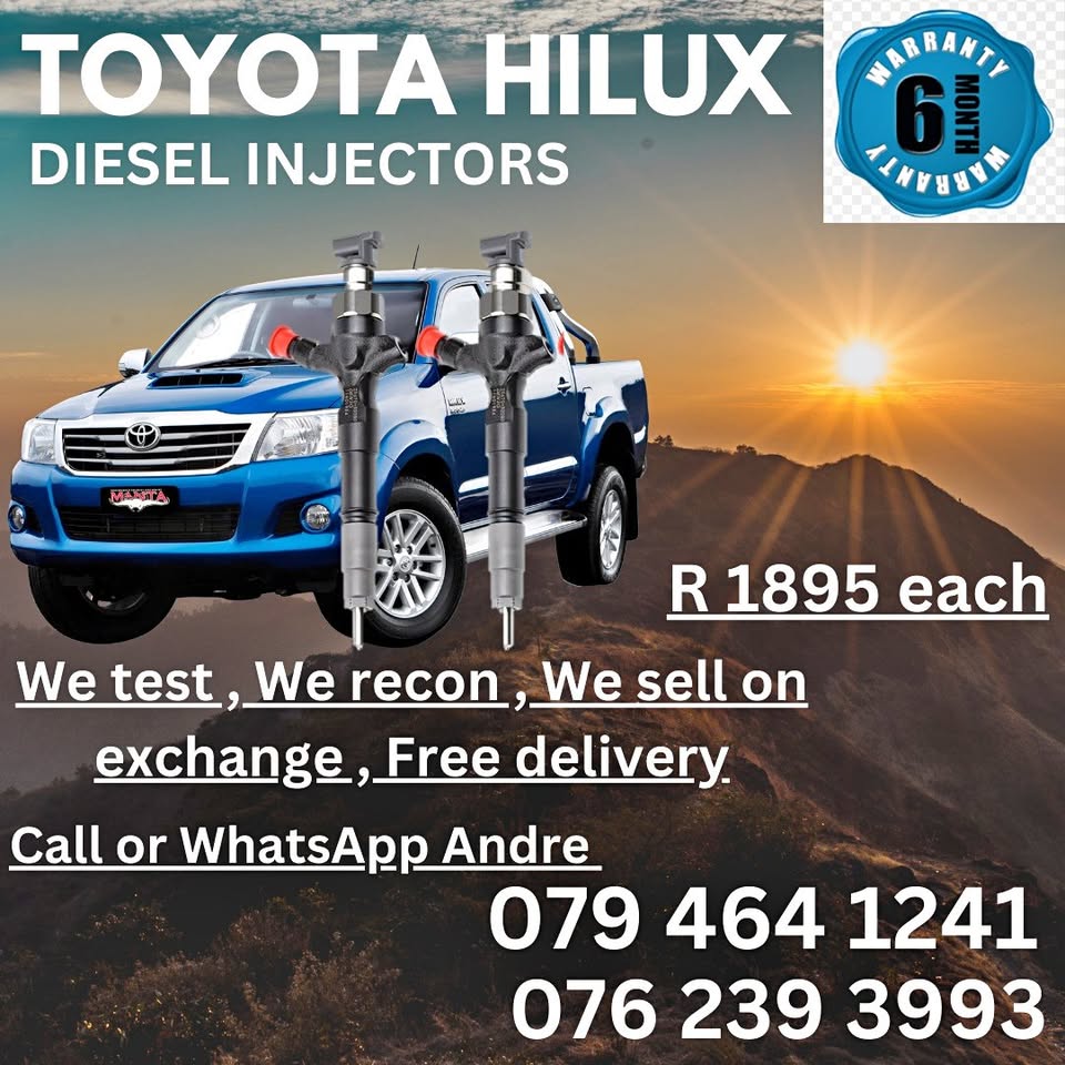 TOYOTA HILUX DIESEL INJECTORS - Private Seller TOYOTA HILUX DIESEL INJECTORS - Private Seller